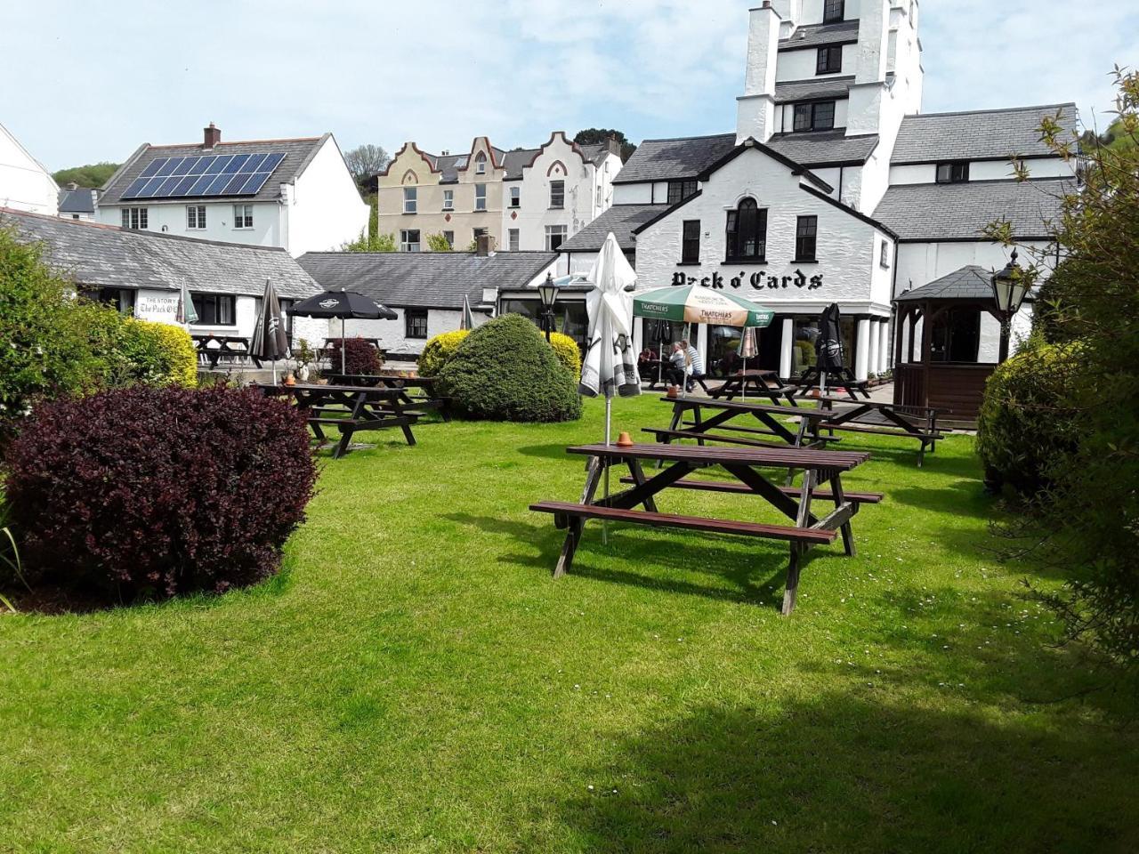 Hotel The Pack O' Cards Combe Martin Exteriér fotografie